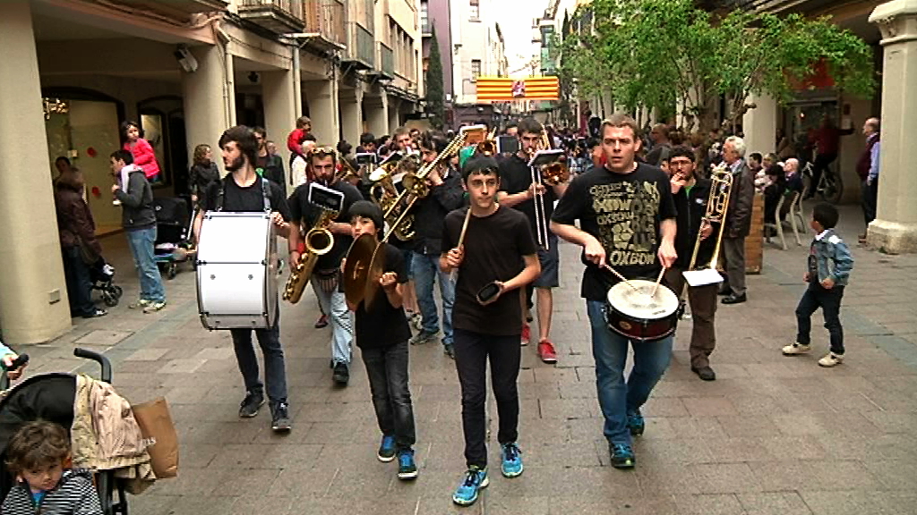 La Banda de l’EMM de Vilafranca podria participar a la Patum de Berga