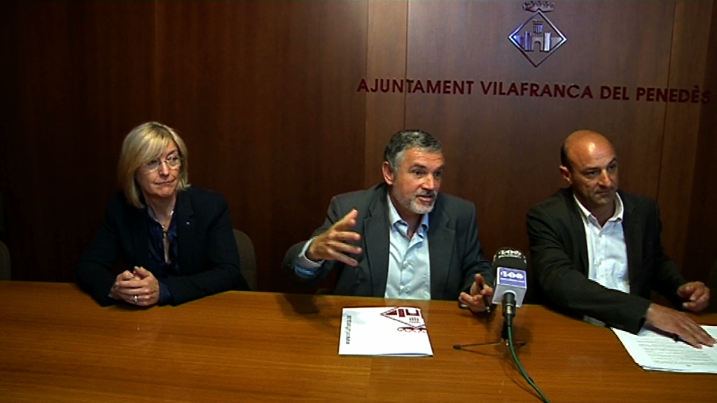 L’Ajuntament implica els cellers per decorar les rotondes de Vilafranca amb motius vitivinícoles
