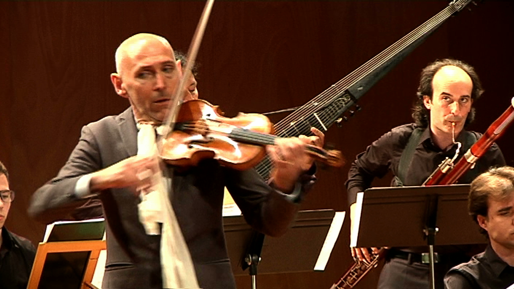 El violinista italià Enrico Onofri i l’OCP ofereixen un concert excepcional a Vilafranca i esperen poder col·laborar més endavant