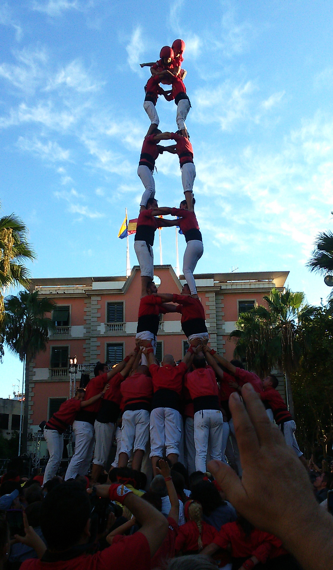 Els Xicots de Vilafranca han sumat aquest diumenge la quarta tripleta de 8 de la temporada, a Castelldefels