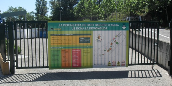 La deixalleria de Sant Sadurní inicia l’horari d’estiu a partir del 29 de març