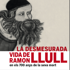 En els 700 anys de la mort de Ramon Llull, la biblioteca Torras i Bages recull en una exposició la seva figura i el seu llegat