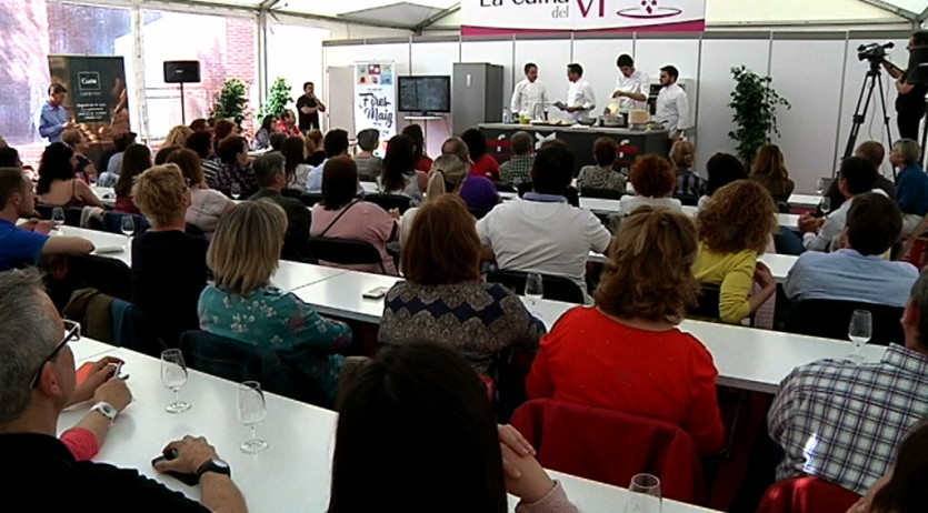 La Fira de la Cuina del Vi ha acollit una desena de tallers amb la participació de 370 persones