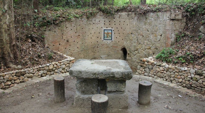 Finalitzen els treballs d’arranjament de l’antiga mina i l’entorn de Sant Benet d’Espiells