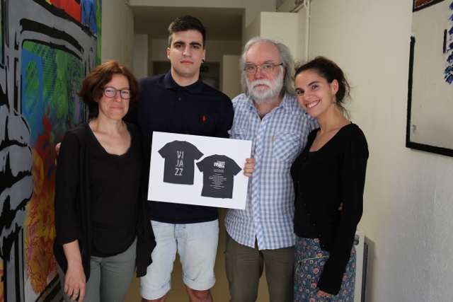 El disseny de Sergi Mata guanya el concurs per il·lustrar la samarreta oficial del Vijazz 2016