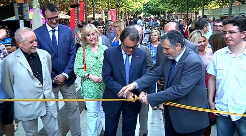 L’ex president Mas ha inaugurat aquesta tarda la desena edició del Vijazz