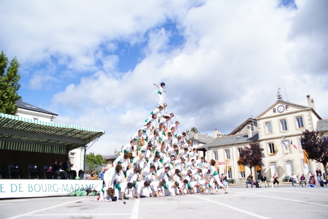 Els Falcons participen a la primera jornada catalana celebrada a Bourg-Madame