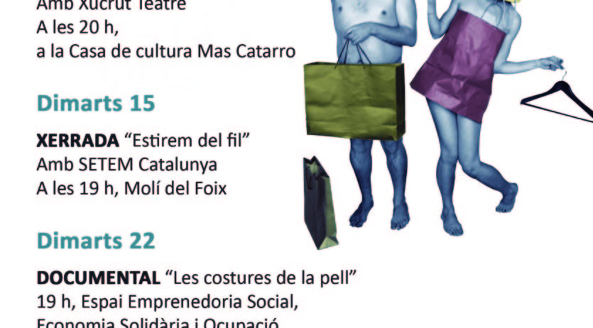 Santa Margarida i els Monjos acull una campanya sobre el consum responsable de roba