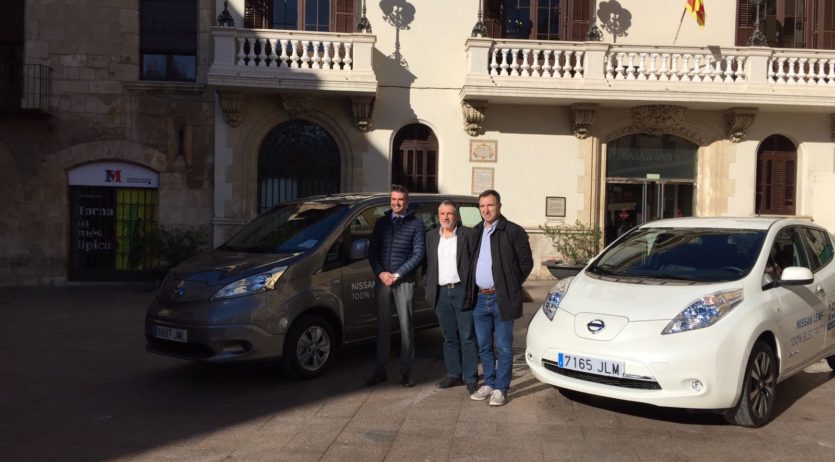 L’Ajuntament de Vilafranca disposa de dos vehicles elèctrics en prova