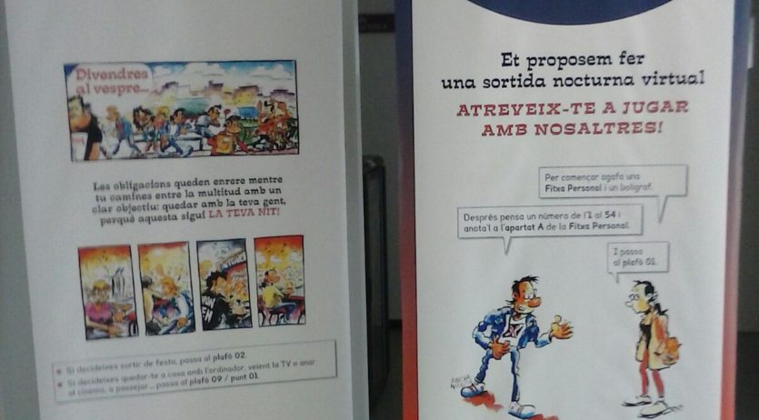 Vilafranca acull aquest mes de febrer l’exposició “Febre del divendres nit”