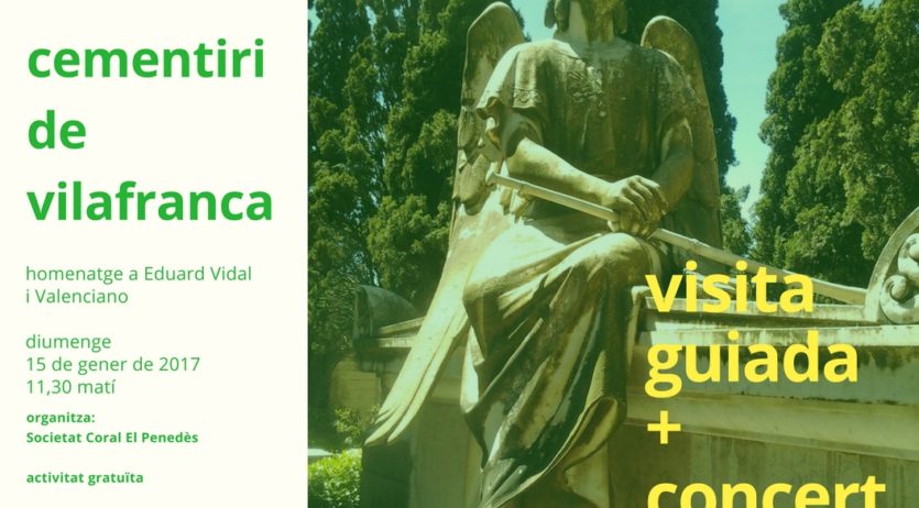 Diumenge hi haurà visita guiada i concert al cementiri de Vilafranca