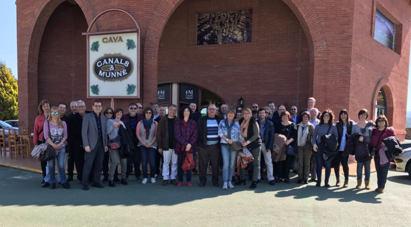 Tècnics Tributaris de Catalunya i Balears han fet una trobada de germanor a Sant Sadurní