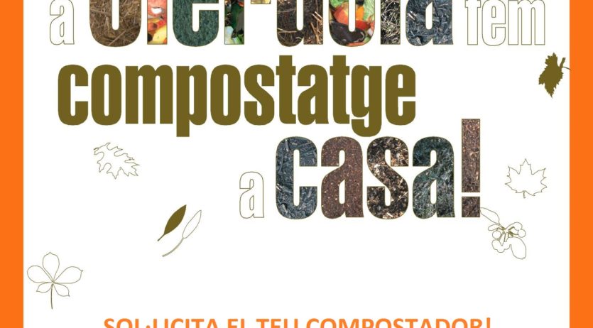 L’Ajuntament d’Olèrdola cedeix compostadors per a reciclar la matèria orgànica