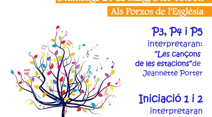 L’Escola Municipal de Música de Sant Sadurní celebra diumenge el seu concert de primavera