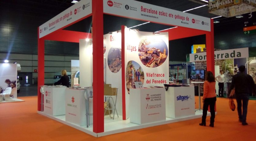 Turisme de Vilafranca present a la fira Expovacaciones de  Bilbao