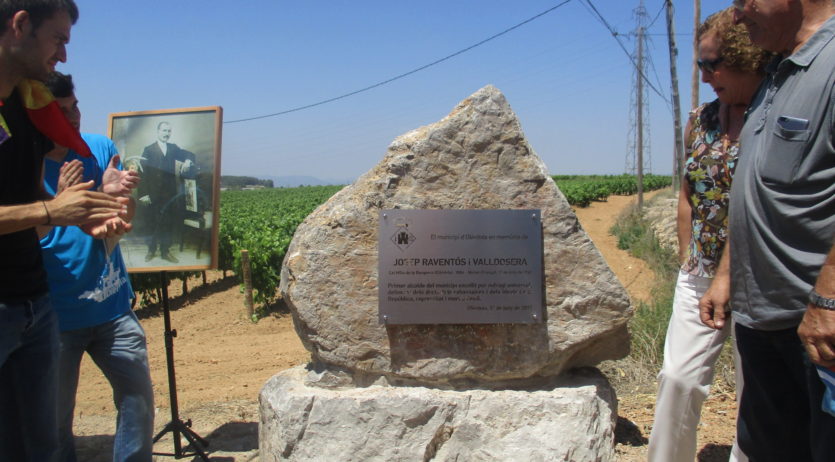 Emotiu homenatge d’Olèrdola a Josep Raventós Valldosera