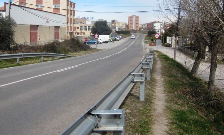 S’inicien les obres del camí de vianants entre Moja i Vilafranca