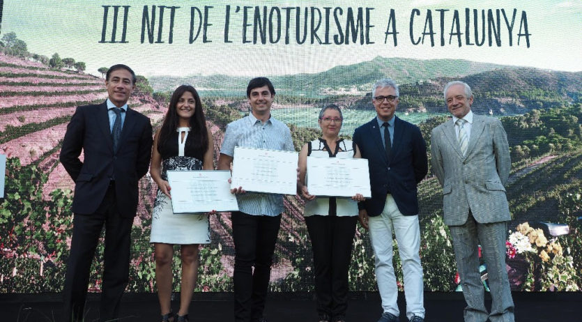 La Carretera del Vi rep el Premi d’Enoturisme de Catalunya en Experiències i Innovació
