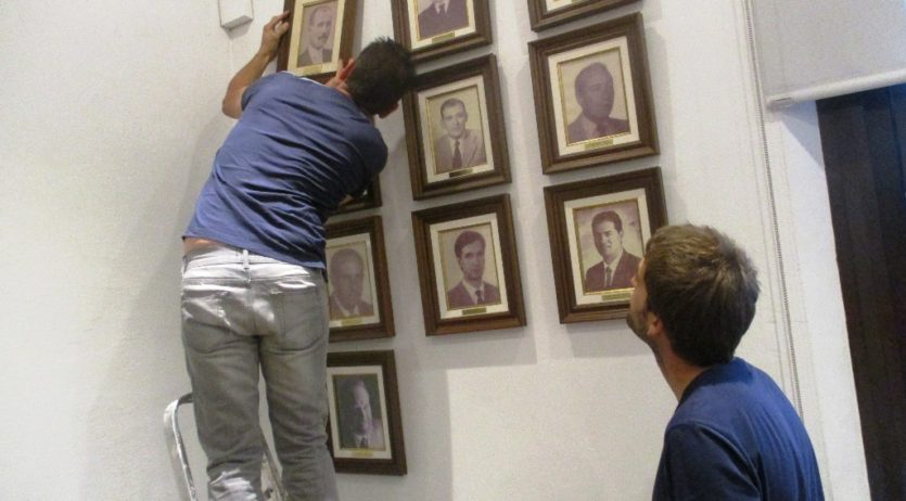 Una foto recorda al primer alcalde democràtic d’Olèrdola
