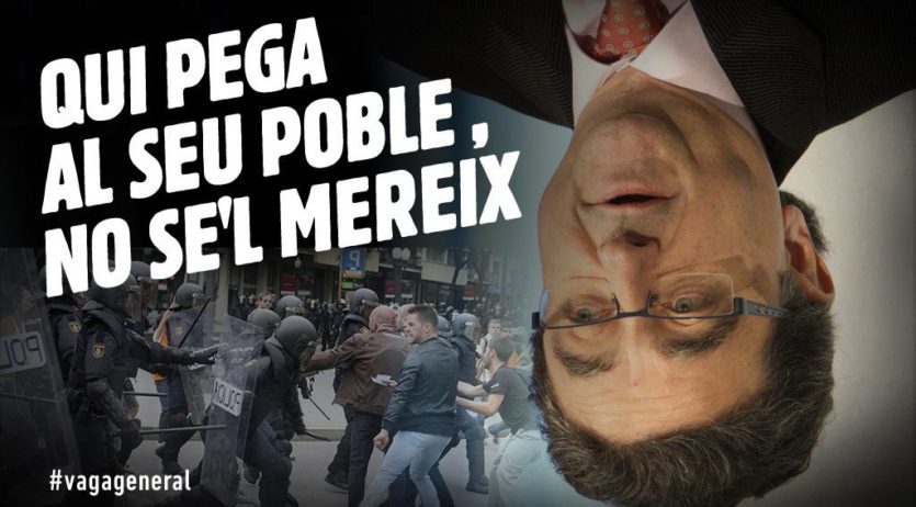 La CUP presenta una moció demanant la dimissió d’Enric Millo i que marxin les forces policials