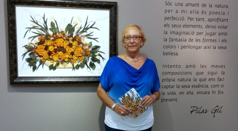 Pilar Gil exposa les seves “natures” al Fòrum Berger Balaguer de Vilafranca