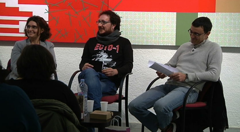 Daniel Jándula ha presentat a Vilafranca ‘Tener una vida’, una reflexió sobre la societat