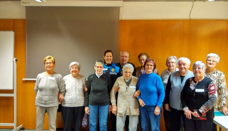 Nou cicle de sessions sobre mobilitat segura per a la gent gran de Vilafranca