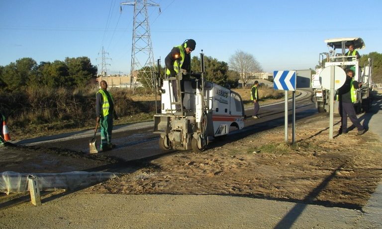 Finalitzar les obres del carril bici de Moja-Vilafranca, pendent del Ministeri de Foment