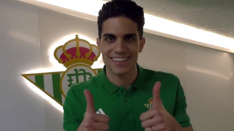 Marc Bartra ja va debutar amb el Betis