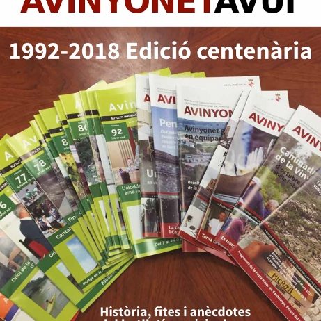 El butlletí municipal “Avinyonet Avui” arriba al número 100
