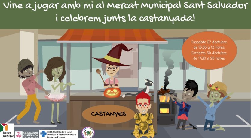 El Capità Vitamines serà al Mercat Sant Salvador de Vilafranca aquest dissabte