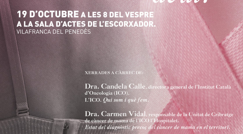 Ampert organitza  xerrades sobre el moment actual del càncer de mama, tractament i investigació
