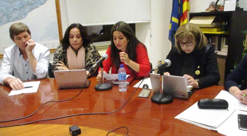 Vanesa López s’acomiada com a regidora del PDeCAT en el darrer ple a Olèrdola
