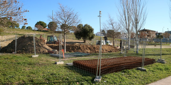 Comencen les obres per construir la pista d’skate al Parc Lluís Companys