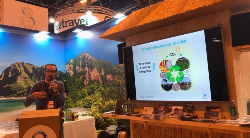 Vilafranca és present com a destinació sostenible en el estand de FITUR a Madrid