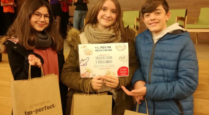 Projecte contra el malbaratament alimentari premiat d’alumnes de l’IES Vall del Mediona