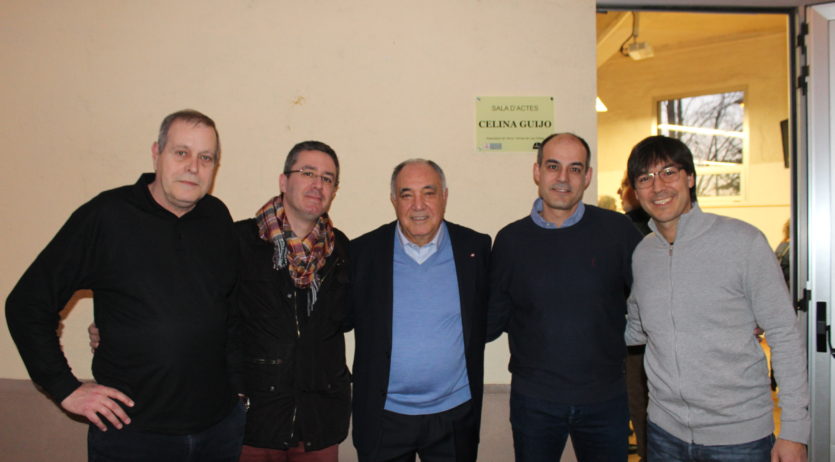 L’Associació de Veïns de Les Clotes ha posat el nom de Celina Guijo a la sala d’actes