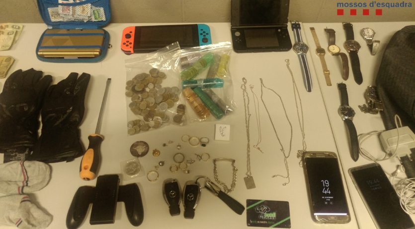 Ha ingressat a presó un jove per un robatori en un domicili de Vilafranca