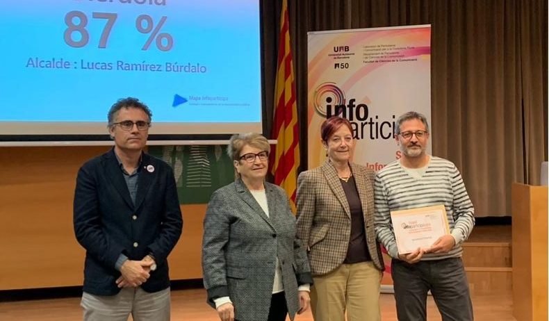 La UAB lliura a l’Ajuntament d’Olèrdola el segell InfoParticipa 2018
