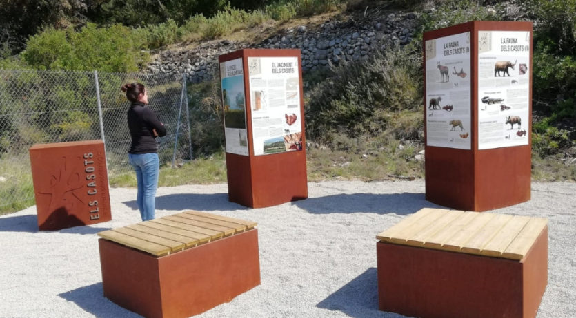 El proper 1 de maig es podrà descobrir el jaciment paleontològic dels Casots