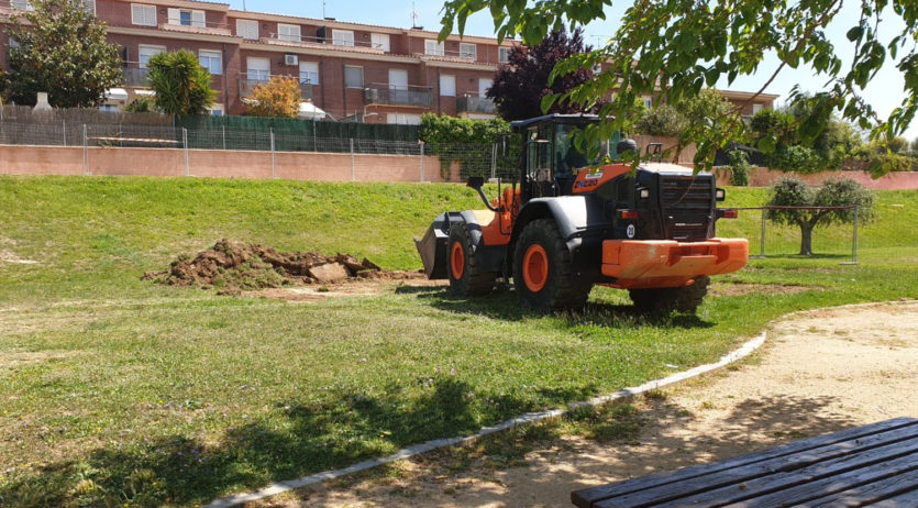 Han començat les obres de la Biblioteca Municipal de Sant Martí Sarroca