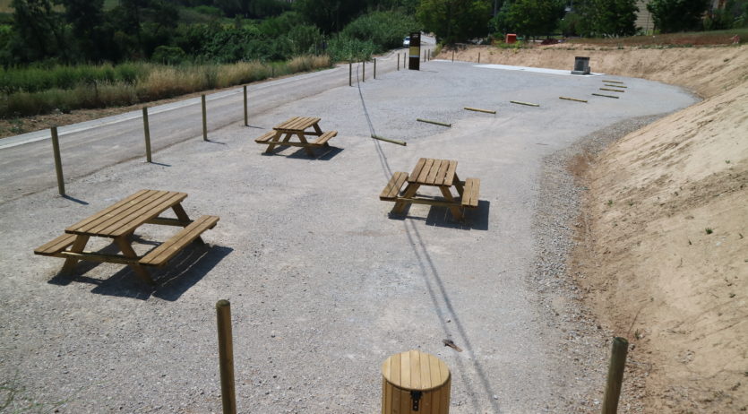 A mitjans de juny va entrar en funcionament la nova àrea d’autocaravanes de Sant Sadurní