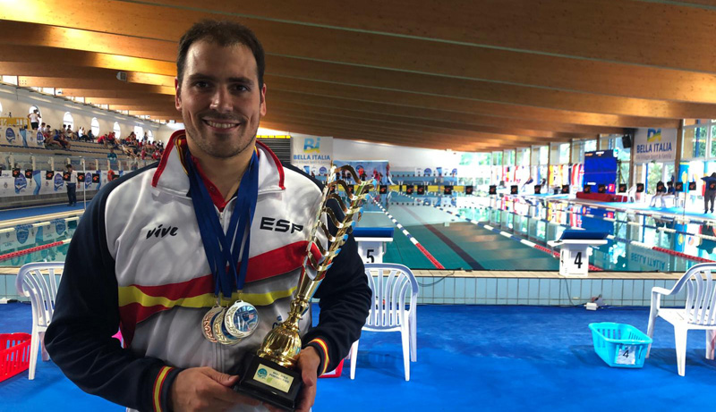 Toni Ponce, millor esportista paralímpic mundial del mes de juny