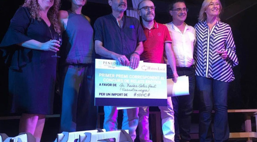 Francesc Xavier Soler s’endú el primer premi en el tercer Concurs de Relats Eròtics DO Penedès