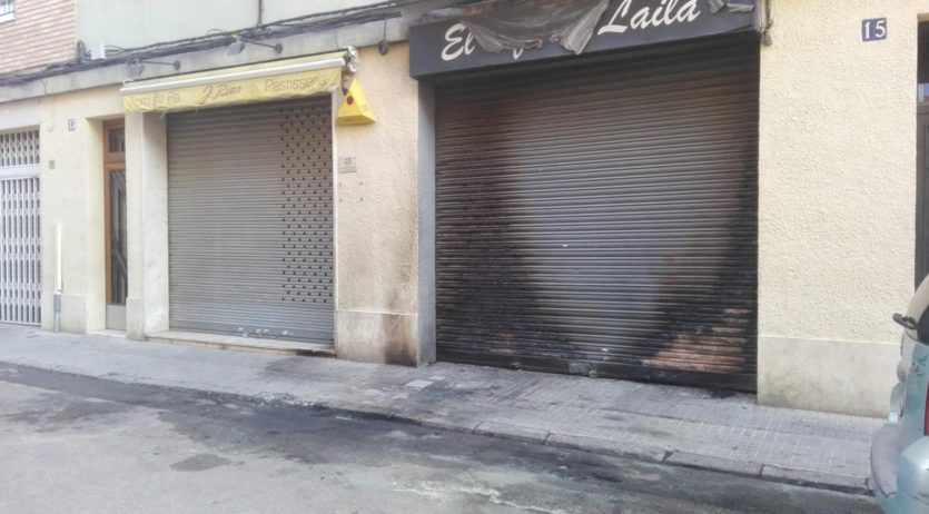 Un cotxe s’ha incendiat aquesta matinada al barri de l’Espirall
