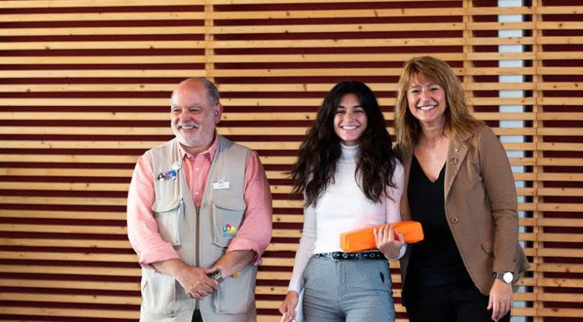 Laura Agustín, de l’Eugeni d’Ors, rep el primer premi dels premis Floquet de Neu de Recerca