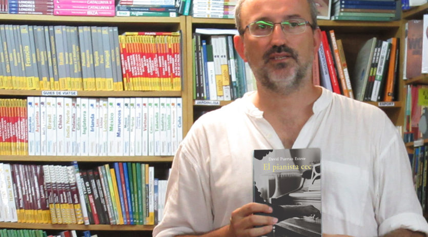 Dissabte es presenta de la primera novel·la de David Puertas “El pianista cec” a l’Agrícol