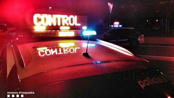 Controls dels Mossos d’Esquadra durant tot el cap de setmana