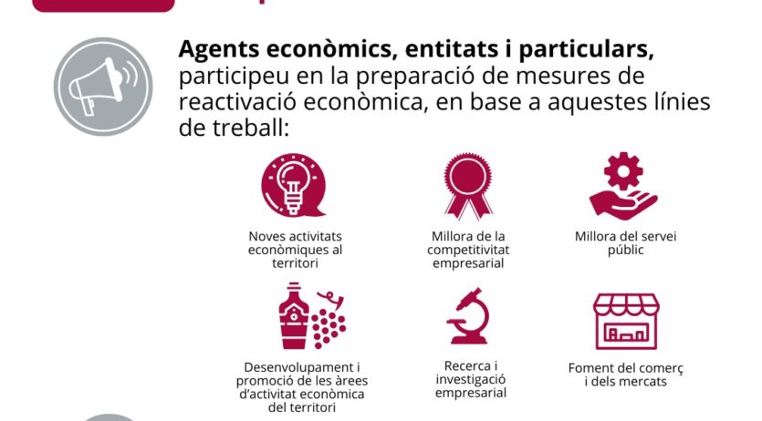 L’Ajuntament de Vilafranca fa una crida a aportar propostes per a la reactivació econòmica