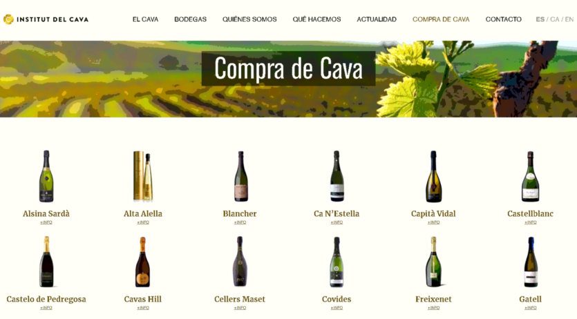 Compracava.com és el nou aparador digital dels cellers elaboradors de Cava
